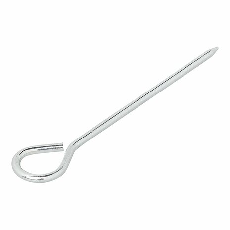 Zelthering 19cm Aluminium mit ose 10 Stuck im Polybeutel