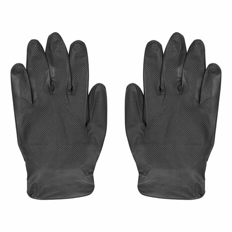 Gripp-It Nitrilhandschuhe XL schwarz Spenderbox a 50 Stuck
