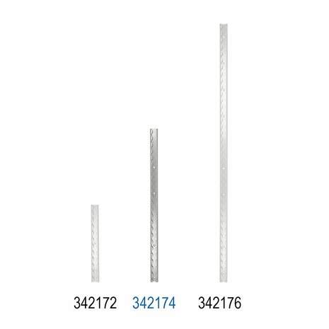 Aluminium-Bindeschiene 60cm