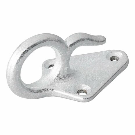 Metallseilhaken mit ose 70 x 40 mm 5 Stuck
