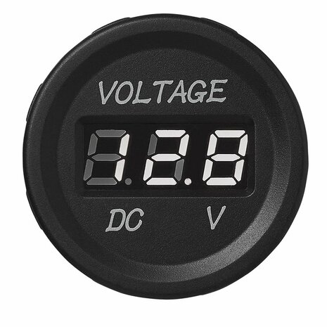 Voltmeter digital eingebaut 6-30V