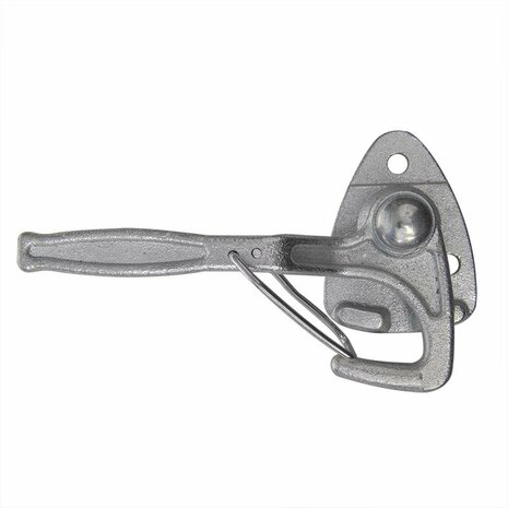 Ventilhaken Nr. 0 links 140mm mit Anschraubose
