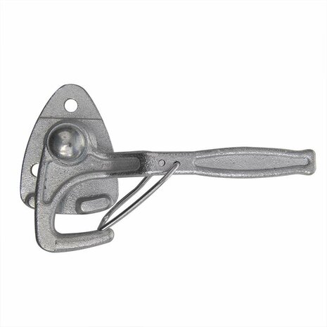 Ventilhaken Nr. 0 rechts 140mm mit Anschraubose