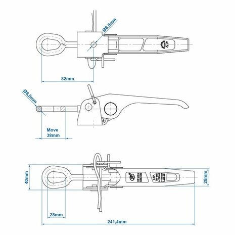 SPP ZB-03 Spannschloss