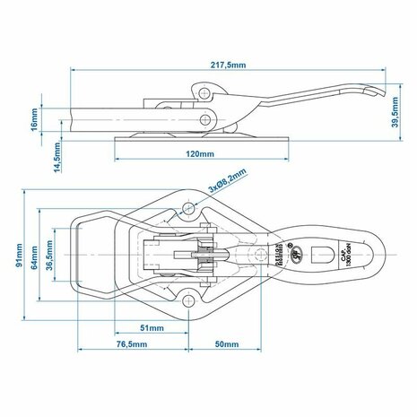 SPP ZB-05 Spannschloss