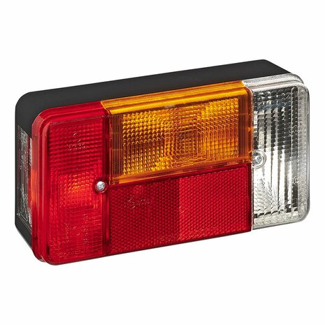 Rucklicht 5 Funktionen 194x104mm rechts