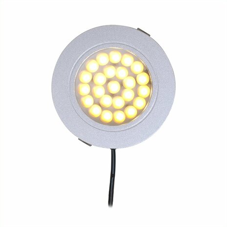 Einbaustrahler 24 LEDs 12V 220lm  dia 65x11mm