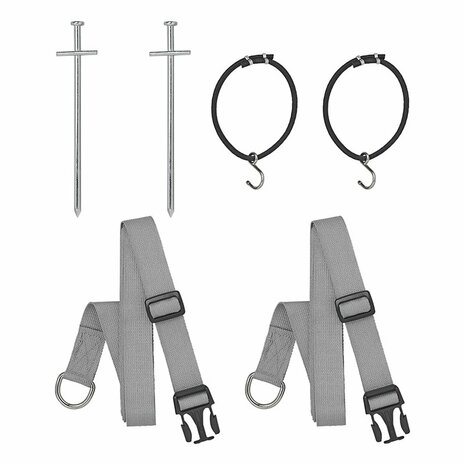 Sturmgurt-Set 2x 2 90 m