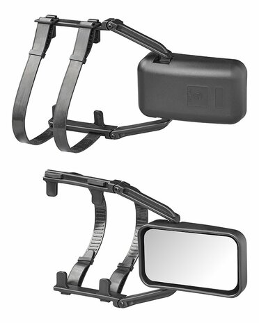 Caravanspiegel Compact Flachglas 330 x 90 x 150 mm
