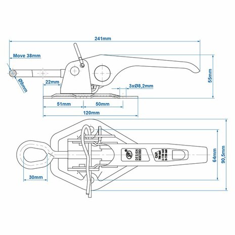 SPP ZB-03A Kniehebelspanner
