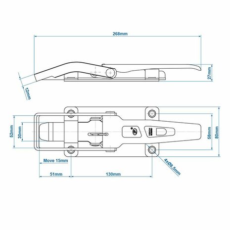SPP ZB-09A Knebelverschluss