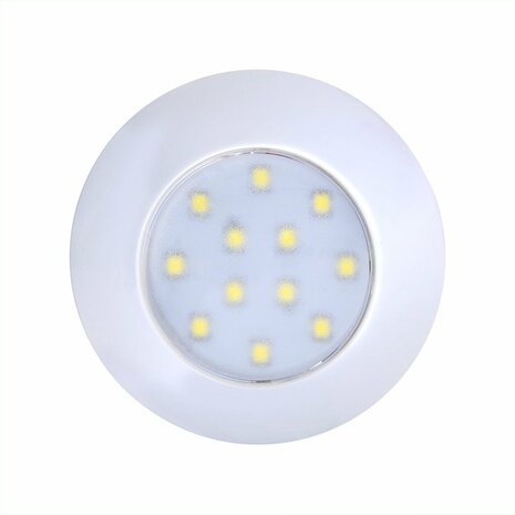Deckenleuchte Aufbauleuchte 12-LEDs 12V 240lm Durchmesser 75x18mm