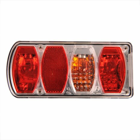 Rucklicht 6 Funktionen 222x100mm links