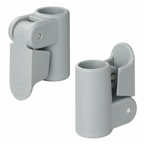 Rohrklemme fur Zeltstange mit Schnellverschluss 22-25mm - Set mit 4 Stuck