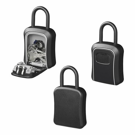 Zahlenschlusselsafe mit U-Bugel aus Metall