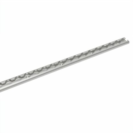Bindeschienenset Aluminium 2x60cm 6-teilig