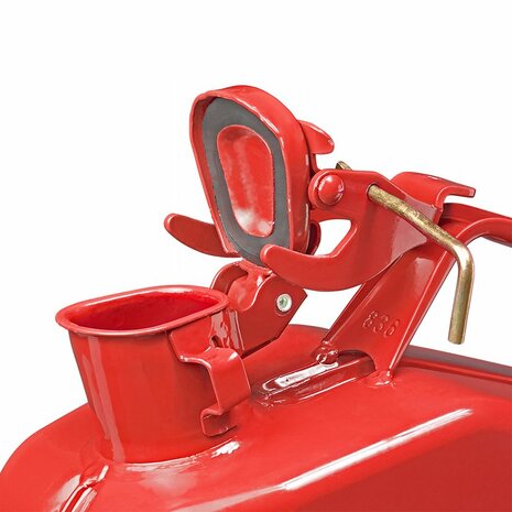 Kanister 5L Metall rot UN-TuV GS gepruft
