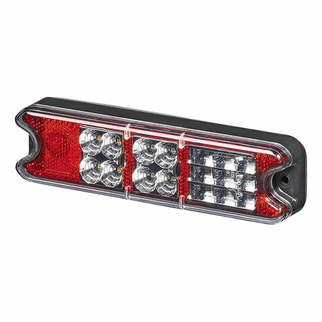 Rucklicht 5 Funktionen 192x51mm 21LED