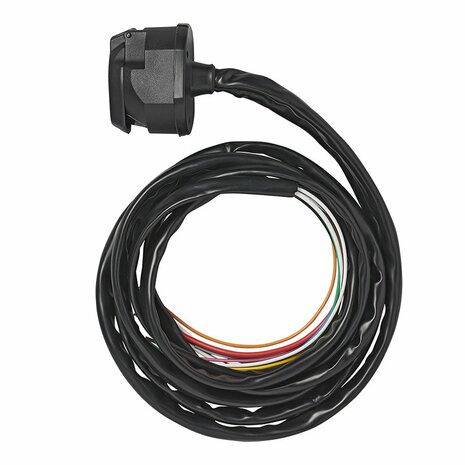 Kit cableado enganche remolque 13 pines PVC tipo Jaeger + cable 1 50M