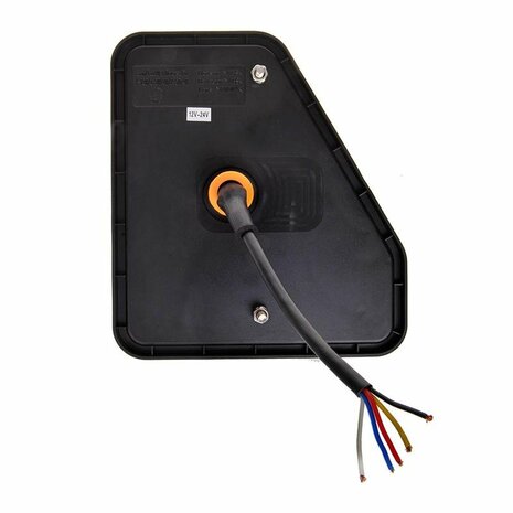 Rucklicht 5 Funktionen 208x188mm 22LED links UK
