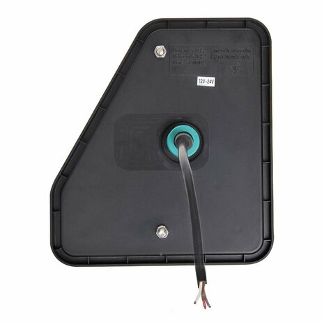 Rucklicht 5 Funktionen 208x188mm 22LED rechts UK
