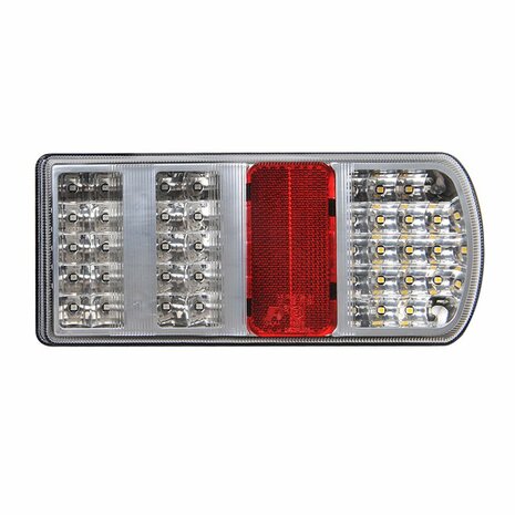 Rucklicht 5 Funktionen 225x105mm 43LED rechts