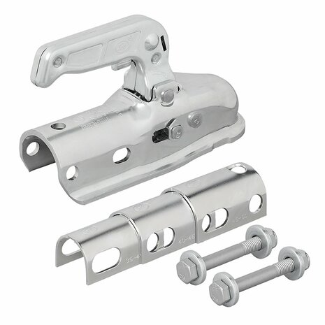 Kugelkupplung Stahl rund 40 45 50mm 2300kg gebremst