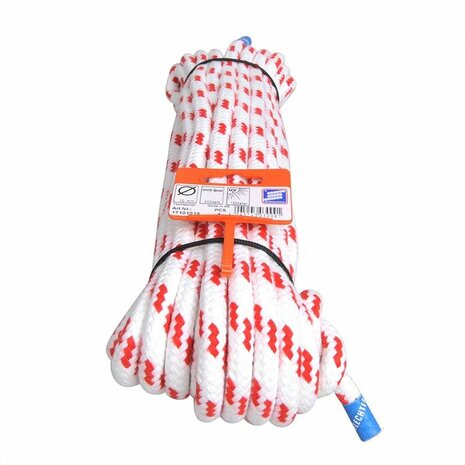 Yachtschot Seil, Novoleen,10mm, 15m, 800 daN, weiß