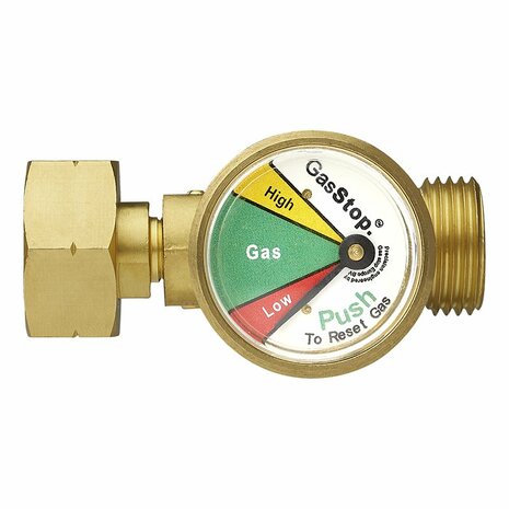 GasStop Gasflaschensicherung fur Propangasflaschen NL 21 8mm LH (G.5) GSNL1