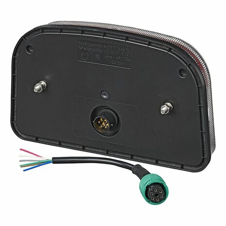 Rucklicht 6 Funktionen 240x150mm LED rechts