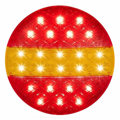 Rucklicht 12 24V 3 Funktionen 140mm STI LED