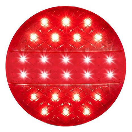 Rucklicht 12 24V 3 Funktionen 140mm STF LED