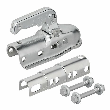 Kugelkupplung Stahl rund 35-50mm gebremst