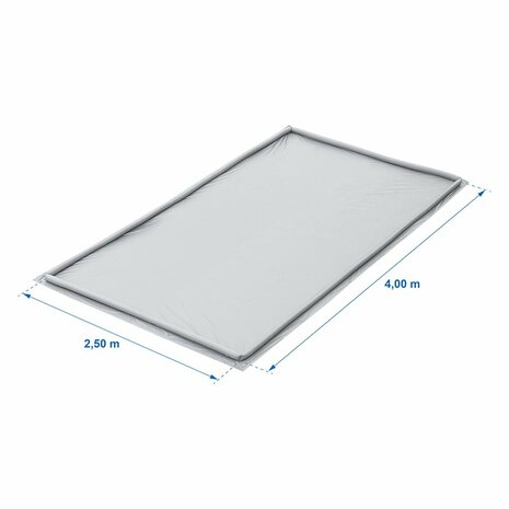 Aufblasbare Bodenplane 2 50 x 4 00 m