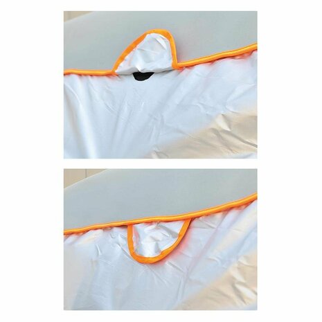 Hagelschutzplane M (431x165x119cm) Starke 5mm