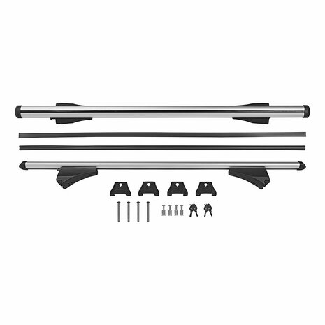 Dachrelingtrager fur geschlossene Dachreling 120cm Aluminium 75kg