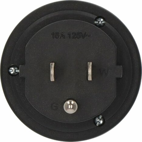 Reisestecker Schutzkontakt USA