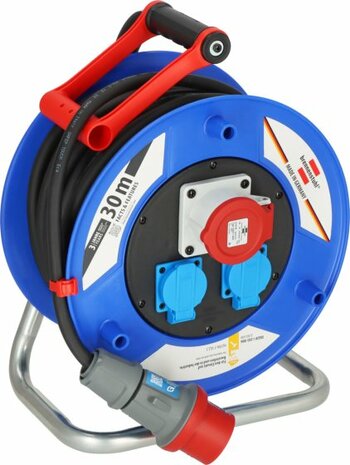 Garant CEE 1 IP44 Industrie Baustellen-Kabeltrommel 30m H07RN-F 5G2,5