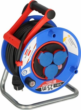 Garant Bretec IP44 Gewerbe- Baustellen-Kabeltrommel 25m H07RN-F 3G1,5