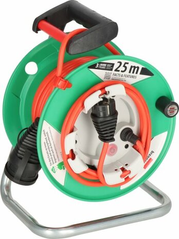G IP44 Gartenkabeltrommel 23+2m H05VV-F3G1.5 