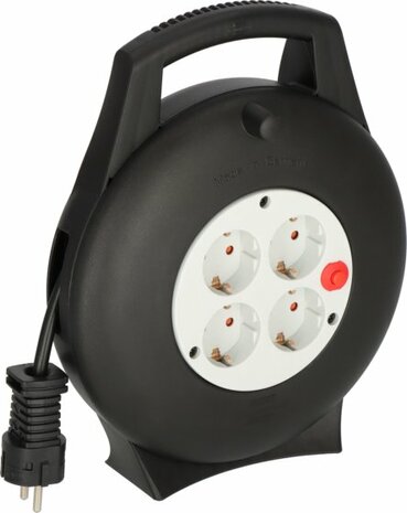 Kabelbox VL2-X 4-fach 10m H05VV-F3G1.5 schwarz lichtgrau