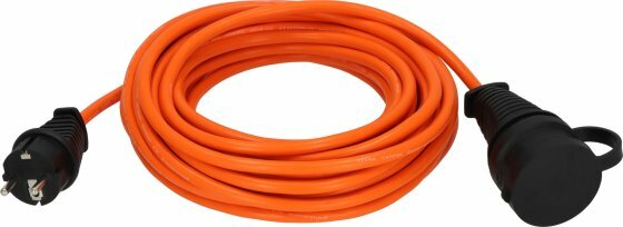 Verlangerungskabel IP44 10m AT-N05V3V3-F 3G1,5 orange