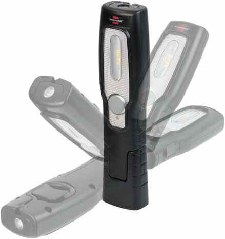 LED Akku-Handleuchte HL 201 A 250+70lm, knickbar