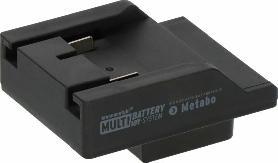 Adapter Metabo CAS fur LED Baustrahler im  Multi Battery 18V System
