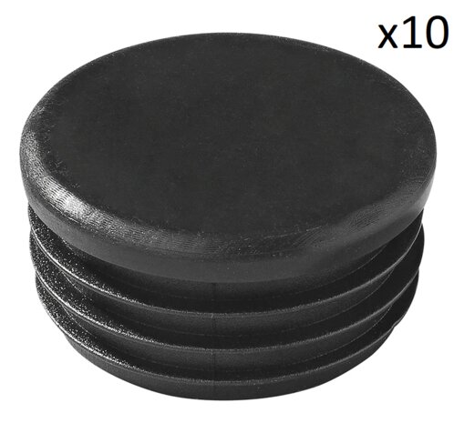 Endkappe Ø40mm  x10 stuks