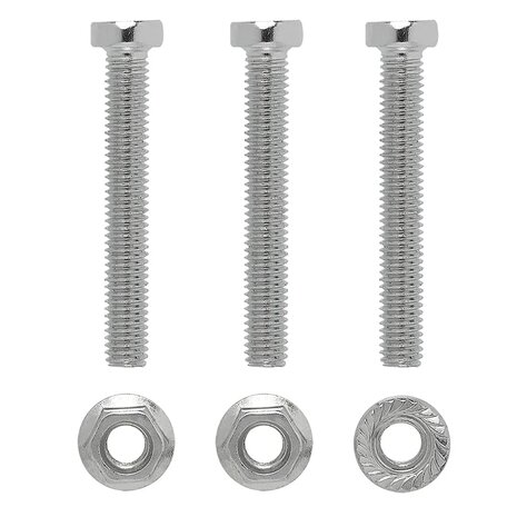Schraubensatz M8 6-teilig fur Steckdose x5 Stuck