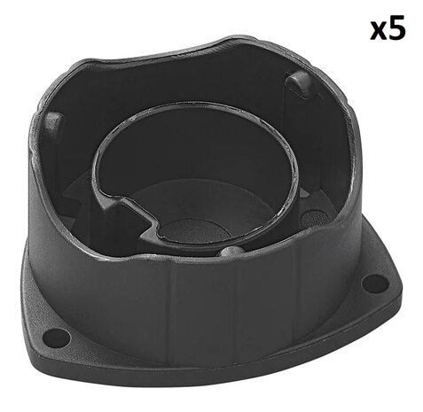 Steckdosenhalter Kunststoff fur 13-poligen Stecker x5 stuck