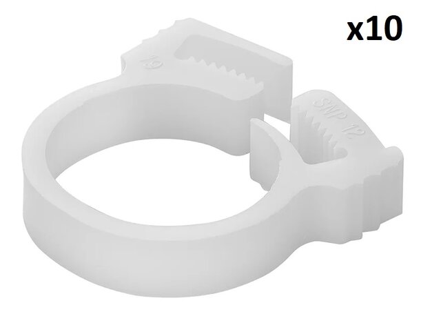 Schnapp-Schlauchschelle 17–19 mm x10 Stuck