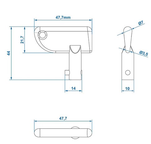 Schlussel fur Hauptschalter x10 stuck