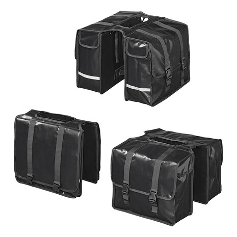 Doppelte Fahrradtasche 40L wasserdicht